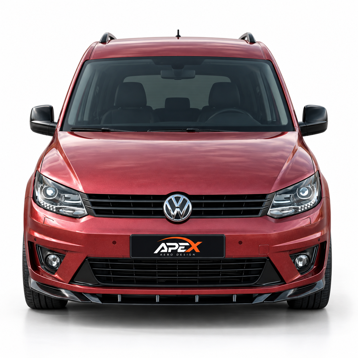FS-AAD-039 - Front Splitter for VW Caddy Mk4 (2015–2021) - 1 Front Splitter for VW Caddy Mk4 (2015–2021) - Image 1
