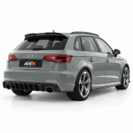 Rear Side Splitter (2 Pcs) for Audi RS3 8V Sportback (2015–2016)