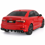 Rear Side Splitter (2 Pcs) for Audi S3 Sedan 8V Facelift (2016–2020)
