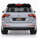 Rear Side Splitter (2 Pcs) for VW Tiguan Mk2 R-Line (2015–2020) - Image 2