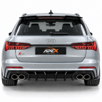 Rear Valance for Audi S6 C8 / C8 Facelift Sedan & Avant (2019– )