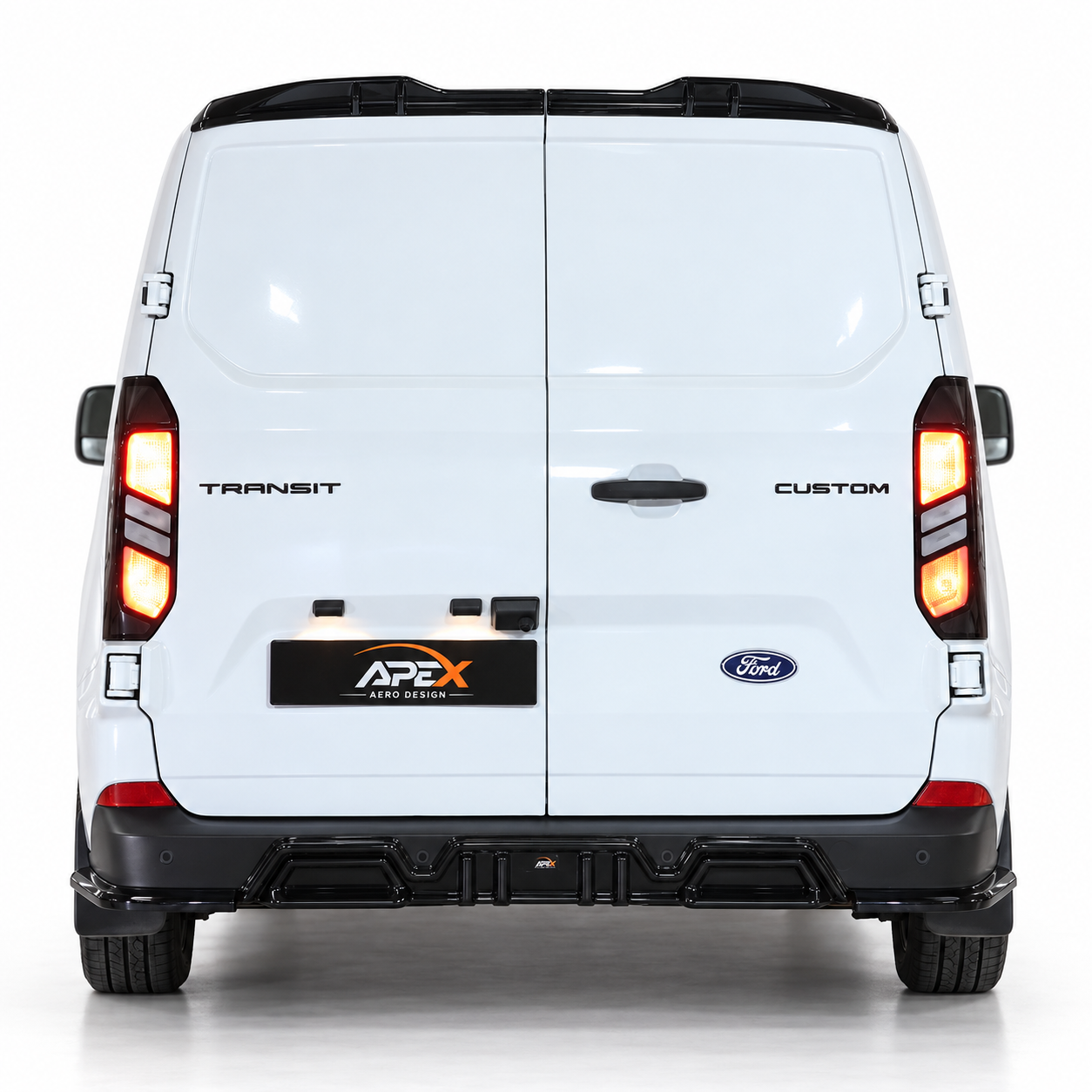 RV-AAD-014 - Rear Valance for Ford Transit Custom Mk2 (2023+) - 1 Rear Valance for Ford Transit Custom Mk2 (2023+) - Image 1