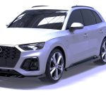 Side Skirts (2 pcs) for Audi SQ5 / Q5 S-Line SUV / Sportback Mk2 Facelift (2020–2024)
