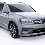 Side Skirts (2 pcs) for VW Tiguan Mk2 R-Line (2015–2020)