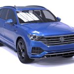 Side Skirts (2 pcs) for VW Touareg Mk3 R-Line (2018–2023)