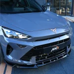 Cupra Formentor Facelift 2024 front splitter gloss black installed apex aero design