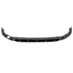Ford Transit Custom Mk2 2023 2-piece front splitter gloss black installed apex aero design