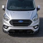 ford transit mk9 2020+ front splitter gloss black installed apex aero design