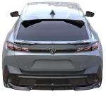 Peugeot 408 GT P54 2022 roof spoiler gloss black installed apex aero design