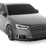Side Skirts (2 pcs) for Audi A3 8V Sedan Facelift (2016–2020)