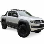 Volkswagen Amarok 2016-2021 fender flares 4 pcs gloss black apex aero design