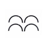 Gloss black wheel arch trims set for the Volkswagen Transporter T6.1 (2019–2021), designed for a clean, protective finish around all four wheel arches with vehicle-specific fitment. Manufactured from automotive-grade ABS plastic for long-lasting durability and a smart, professional van appearance. 10-piece set.