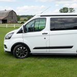 Ford Transit Custom MK1 Facelift 2018-2022 wheel arch trims 10 pcs gloss black apex aero design