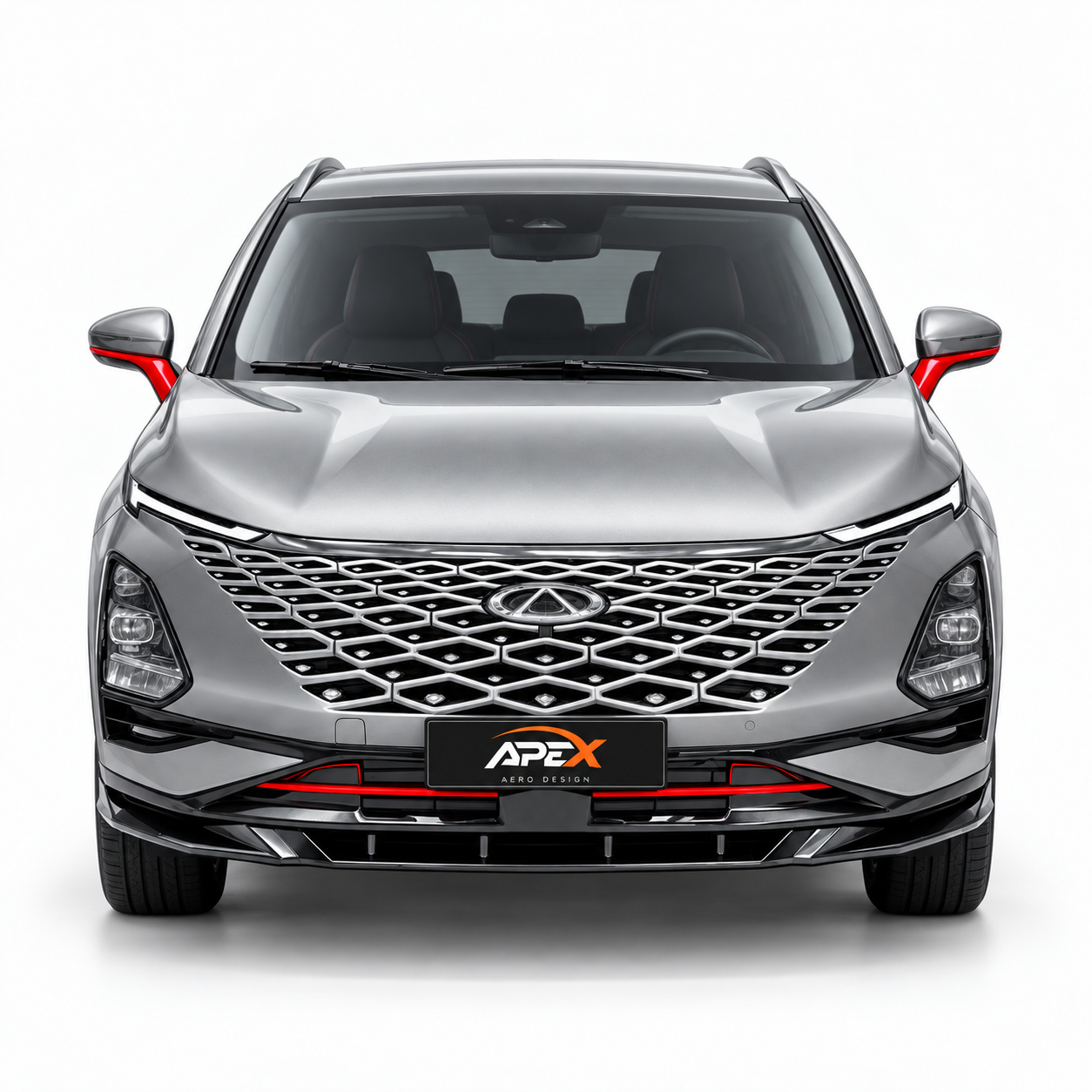 FS-AAD-029 - Front Splitter for Chery Omoda 5 (2022+) - 2 Front Splitter for Chery Omoda 5 (2022+) - Image 1