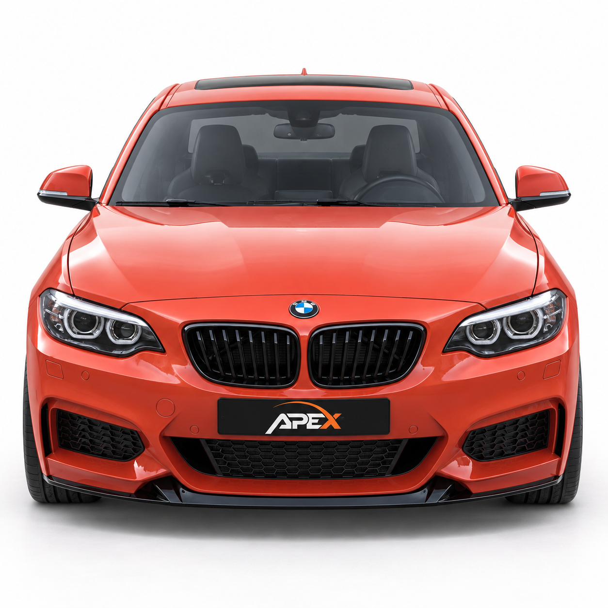 FS-AAD-075 - Front Splitter for BMW 2 Series F22 M-Pack (2013-2019) - 1 Front Splitter for BMW 2 Series F22 M-Pack (2013–2019) - Image 1