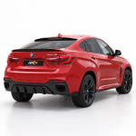 Rear Side Splitter (2 pcs) for BMW X6 M-Pack F16 (2014–2019)