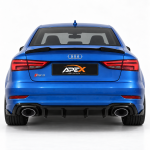 Rear Valance for Audi RS3 Sedan 8V Facelift (2016-2020)