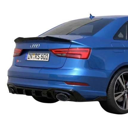 Audi RS3 Sedan 8V Facelift Gloss Black Rear Spoiler