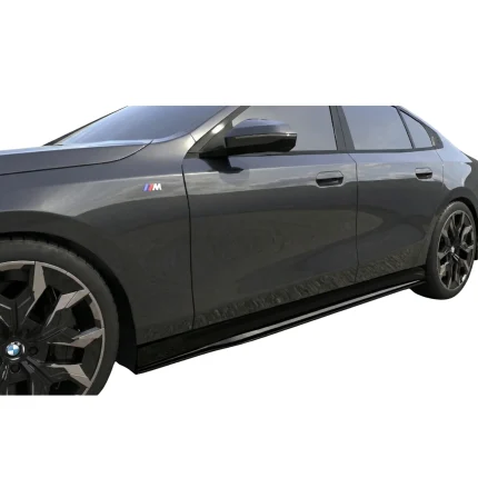 BMW 5 Series G60 i5 G61 Touring 2023 Side Skirts Gloss Black
