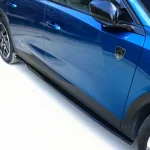Peugeot 408 GT P54 2022 Side Skirts Gloss Black - Side Skirt Extensions Fitted